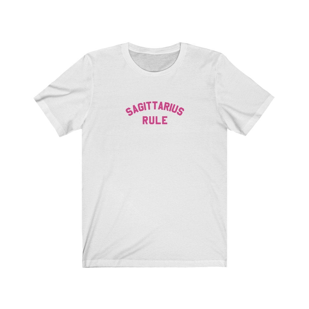 Sagittarius Shirt: Sagittarius Rules Shirt zodiac clothing for birthday outfit