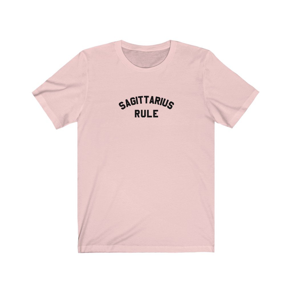Sagittarius Shirt: Sagittarius Rules Shirt zodiac clothing for birthday outfit