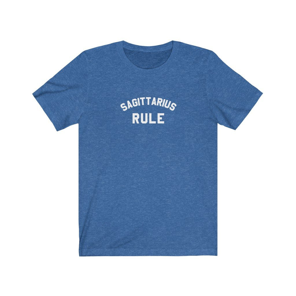 Sagittarius Shirt: Sagittarius Rules Shirt zodiac clothing for birthday outfit
