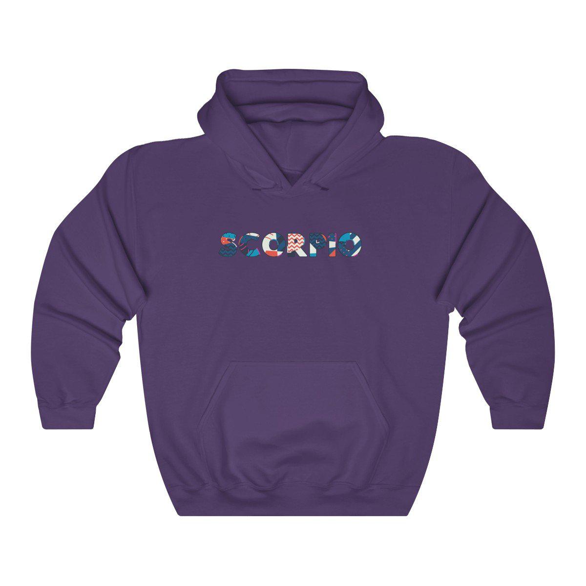 Scorpio Collage Hoodie