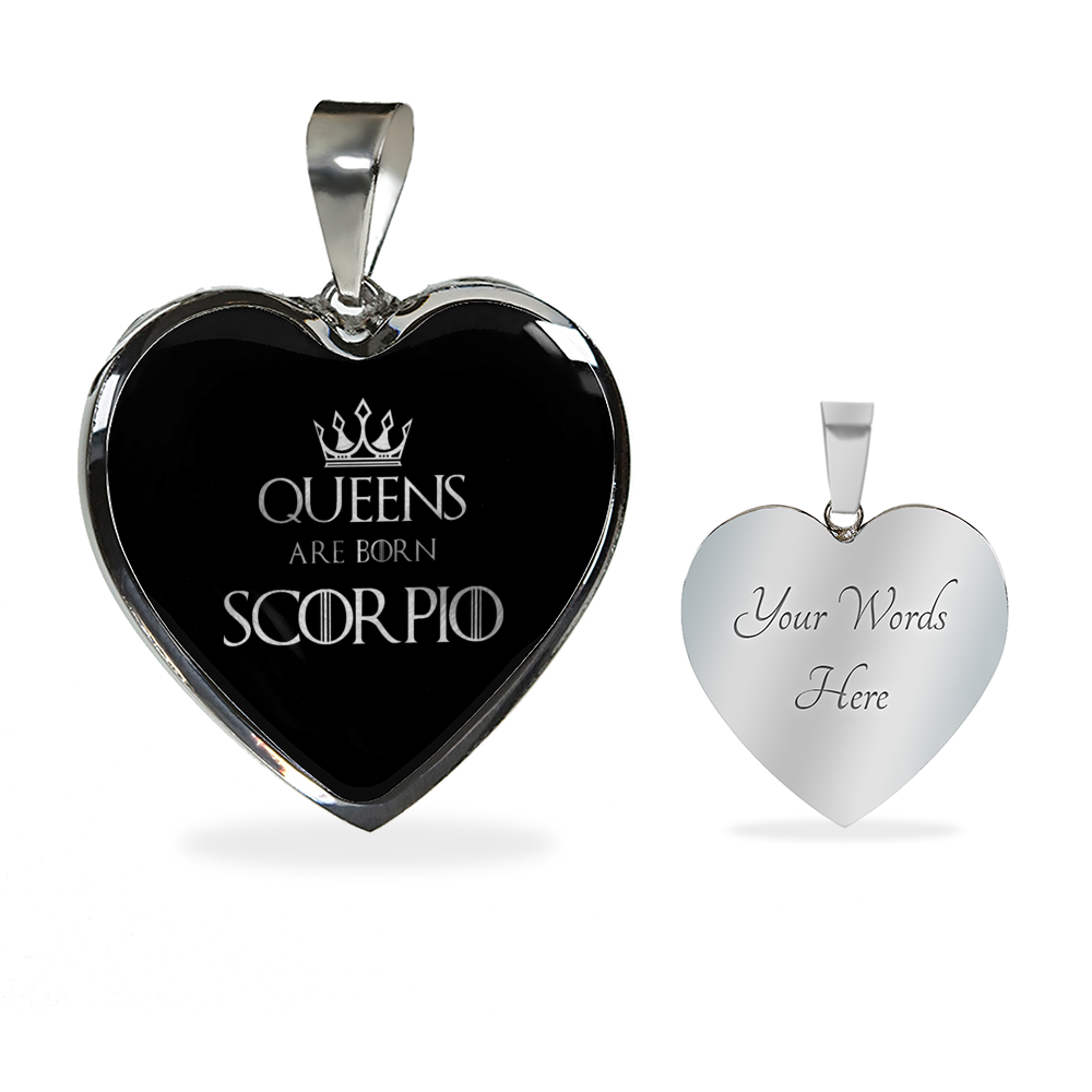Scorpio Queen Of Thrones Heart Bangle zodiac jewelry for her birthday outfit