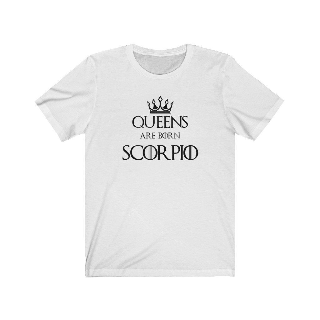 Scorpio Shirt: Scorpio Queen of Thrones Shirt zodiac clothing for birthday outfit