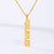 Taurus Name Necklace zodiac jewelry for her birthday outfit