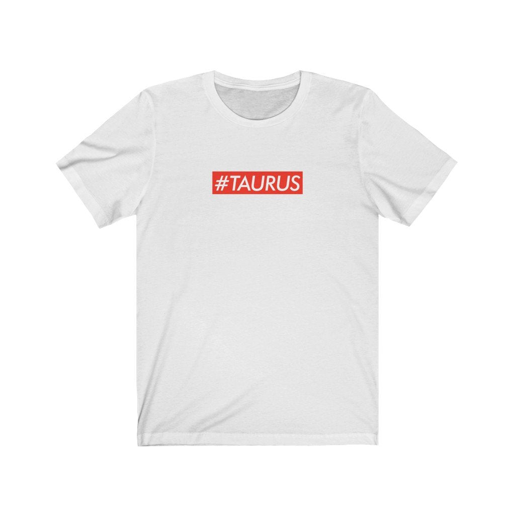 Taurus Shirt: Taurus Box Logo Shirt zodiac clothing for birthday outfit