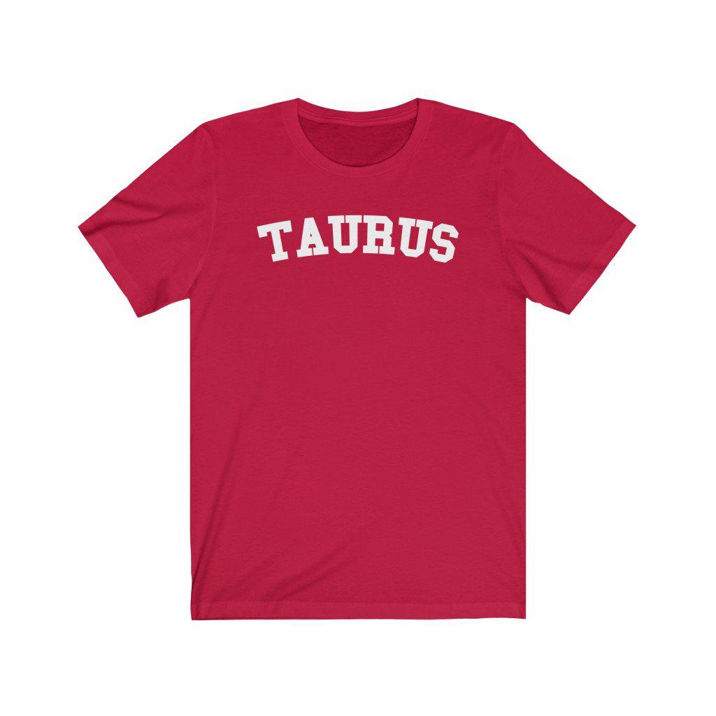 Taurus Shirt: Taurus Collegiate Shirt zodiac clothing for birthday outfit