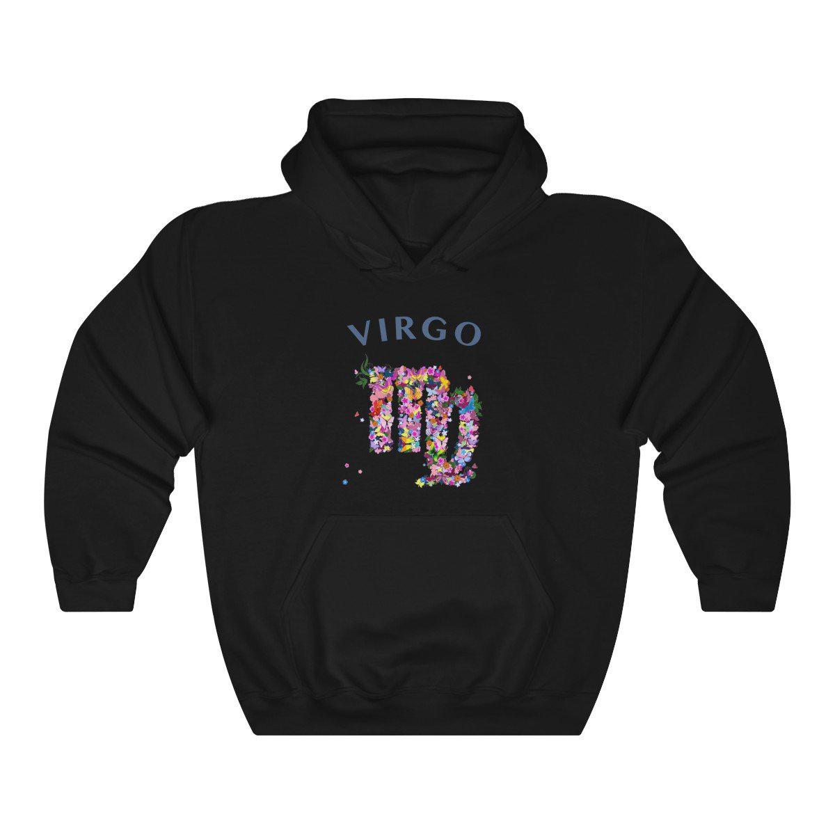 Virgo Floral Hoodie