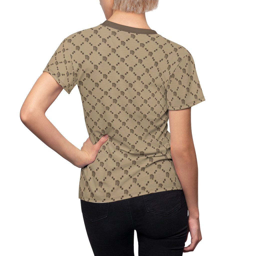Virgo Shirt: Virgo G-Style Beige Shirt zodiac clothing for birthday outfit