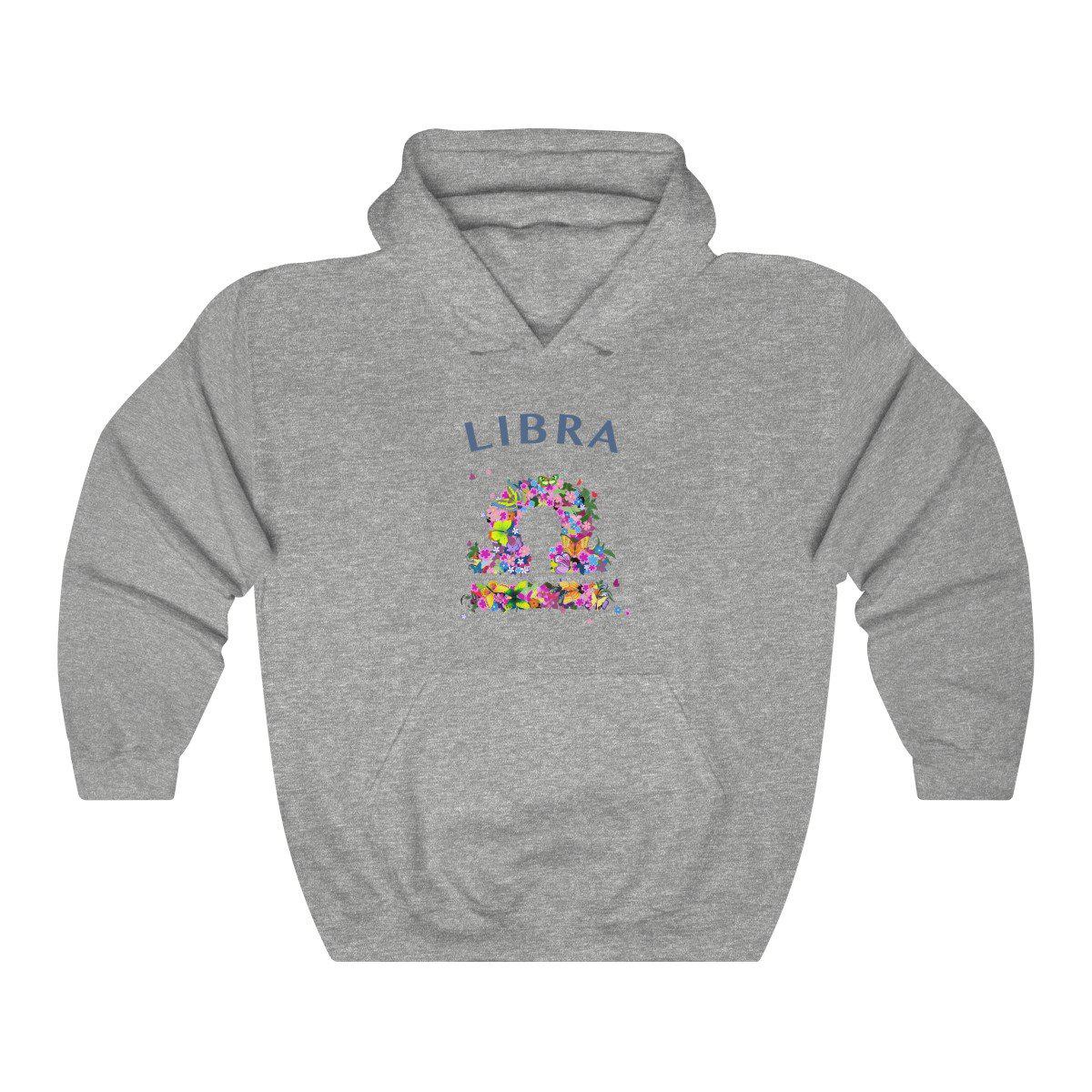 Libra Floral Hoodie
