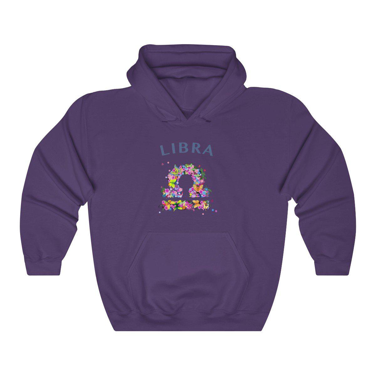 Libra Floral Hoodie