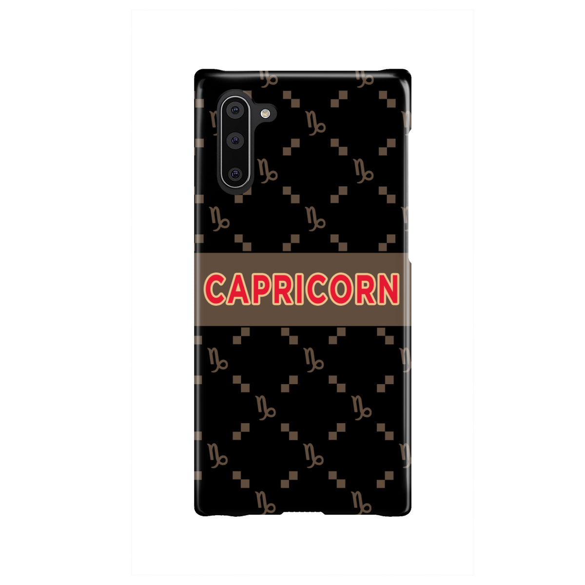 Capricorn G-Style Black Phone Case