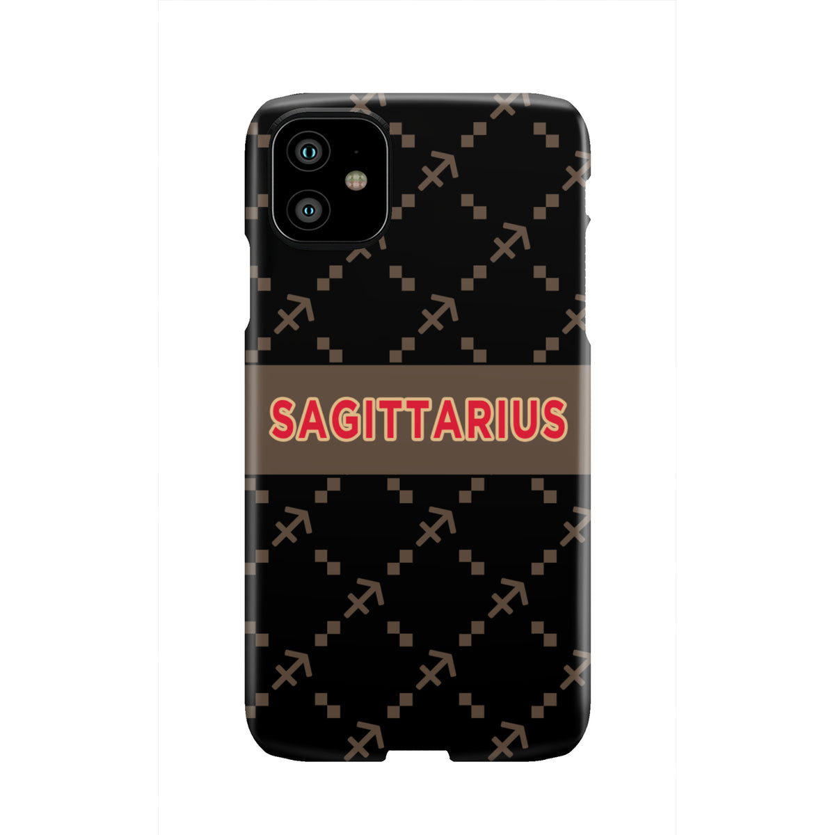 Sagittarius G-Style Black Phone Case