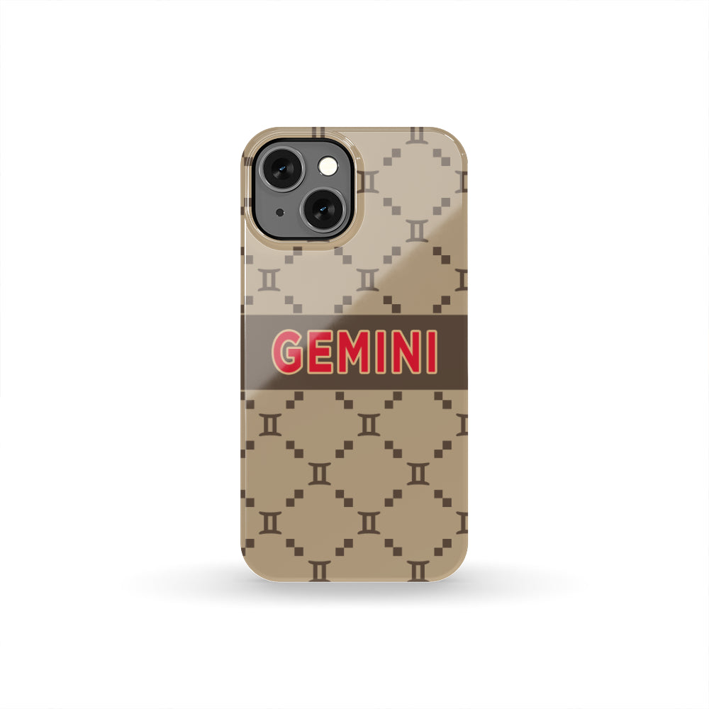 Gemini G-Style Beige Phone Case
