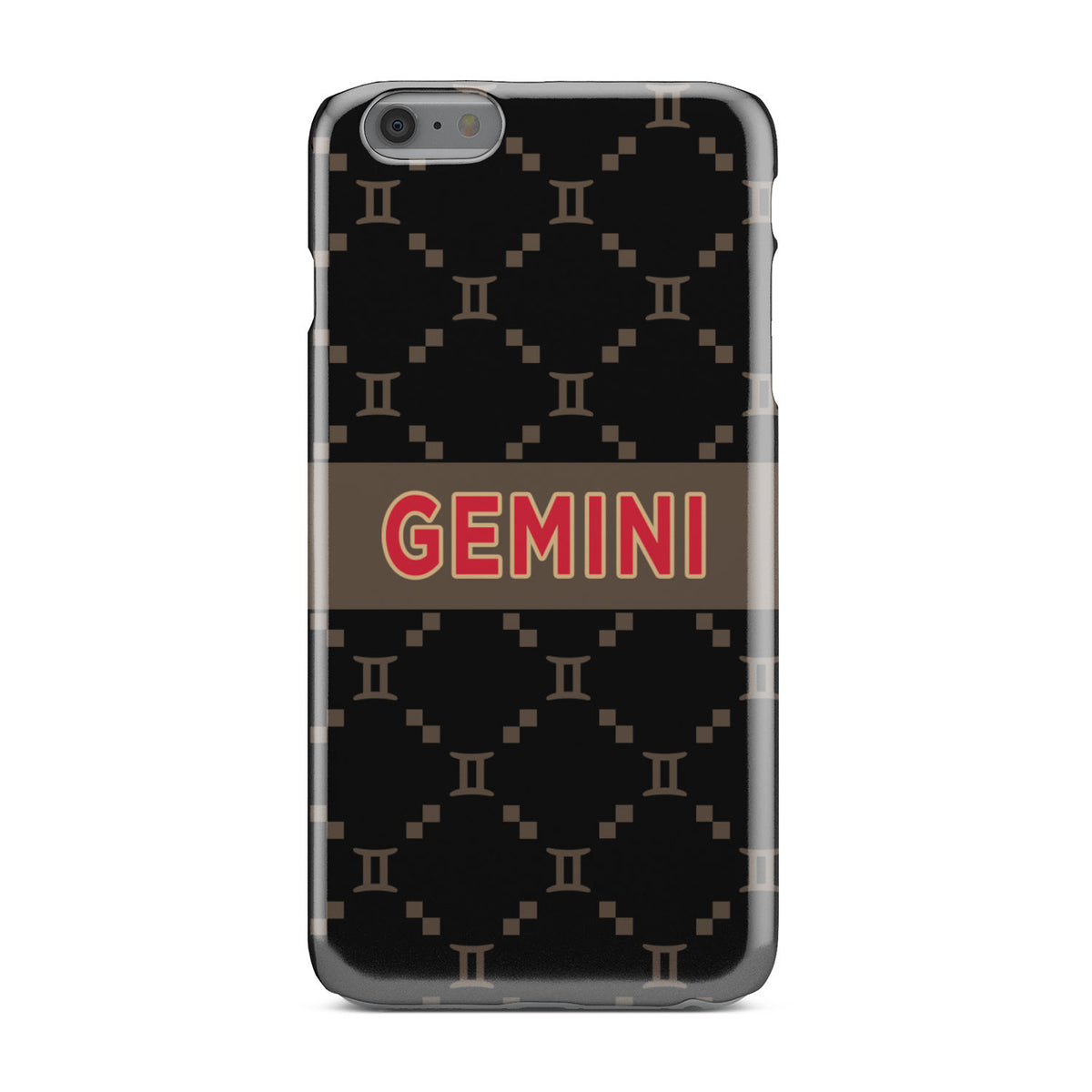 Gemini G-Style Black Phone Case