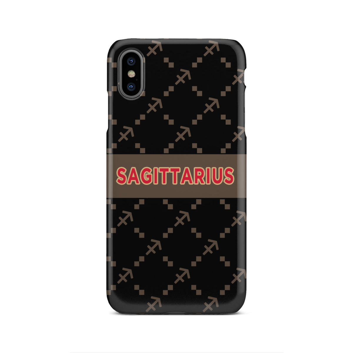 Sagittarius G-Style Black Phone Case