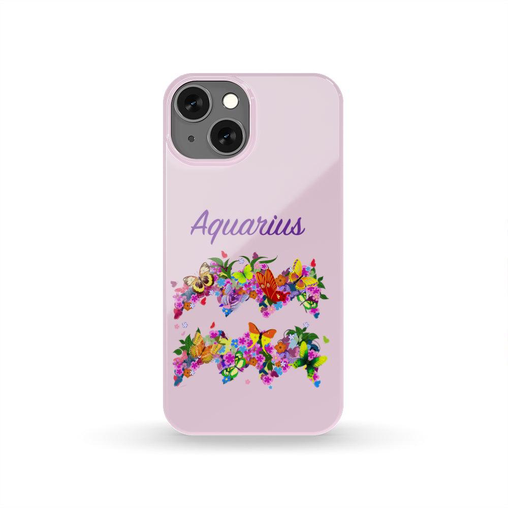 Aquarius Floral Phone Case