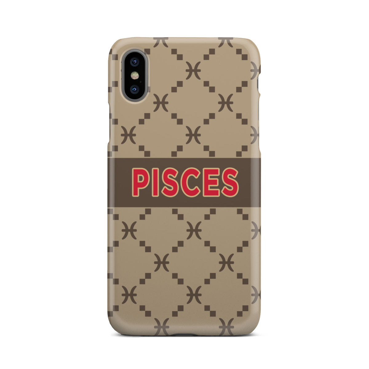 Pisces G-Style Beige Phone Case