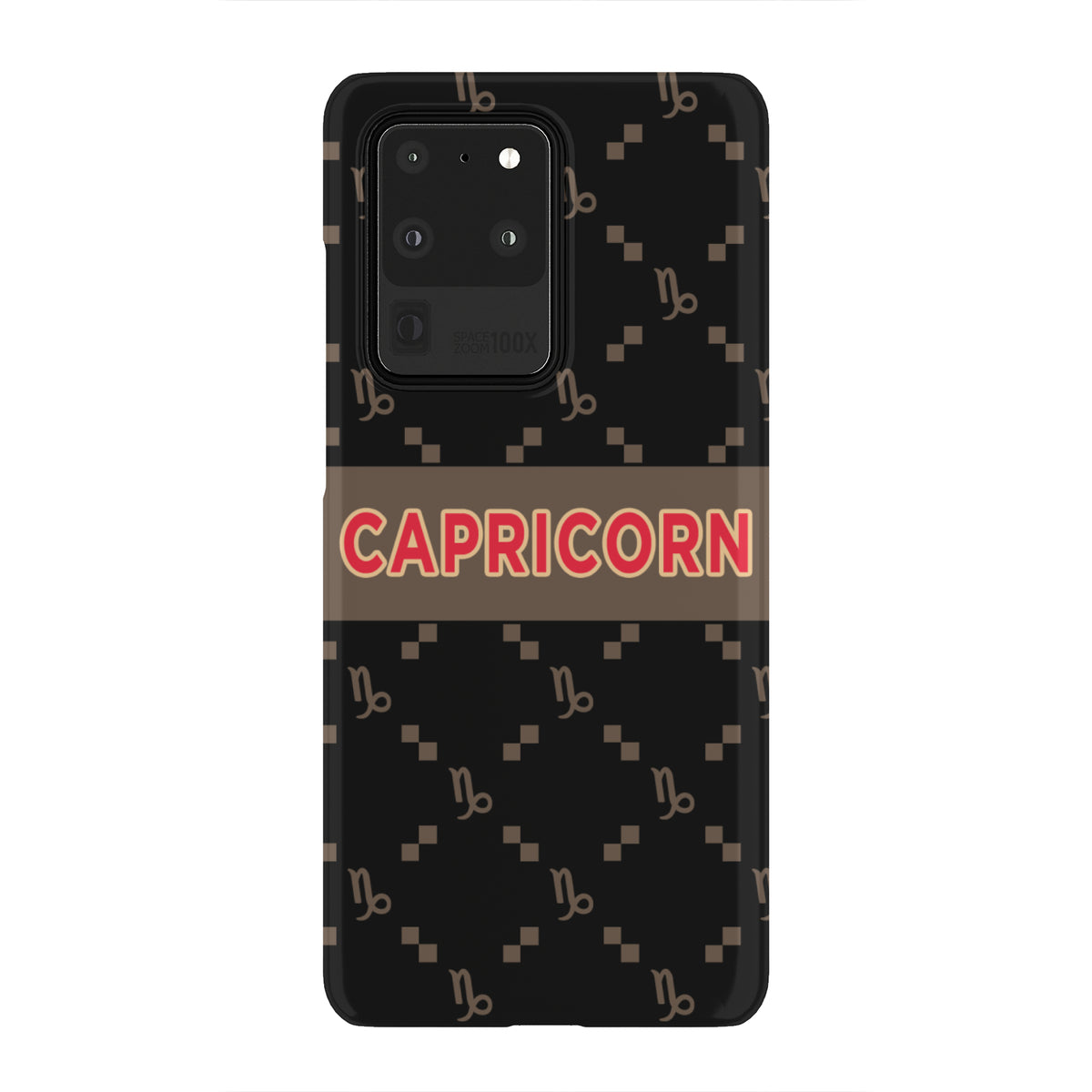 Capricorn G-Style Black Phone Case