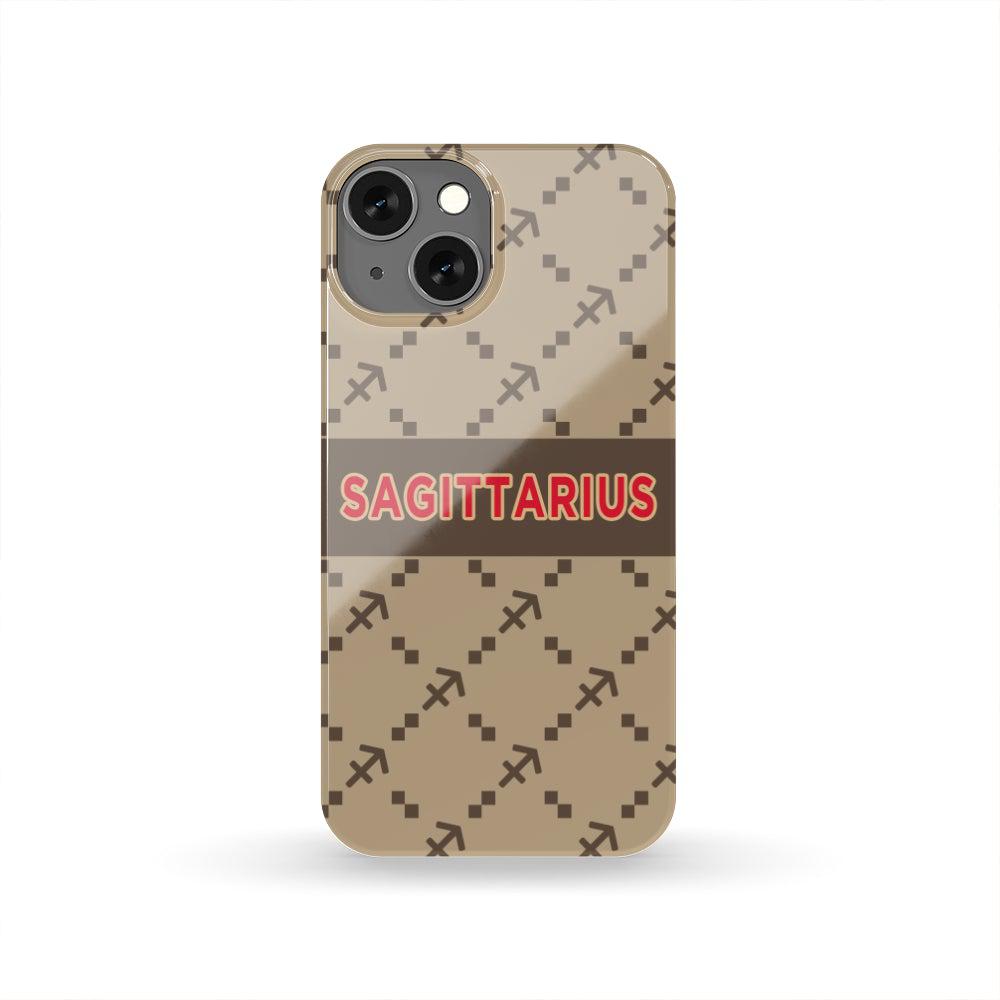 Sagittarius G-Style Beige Phone Case