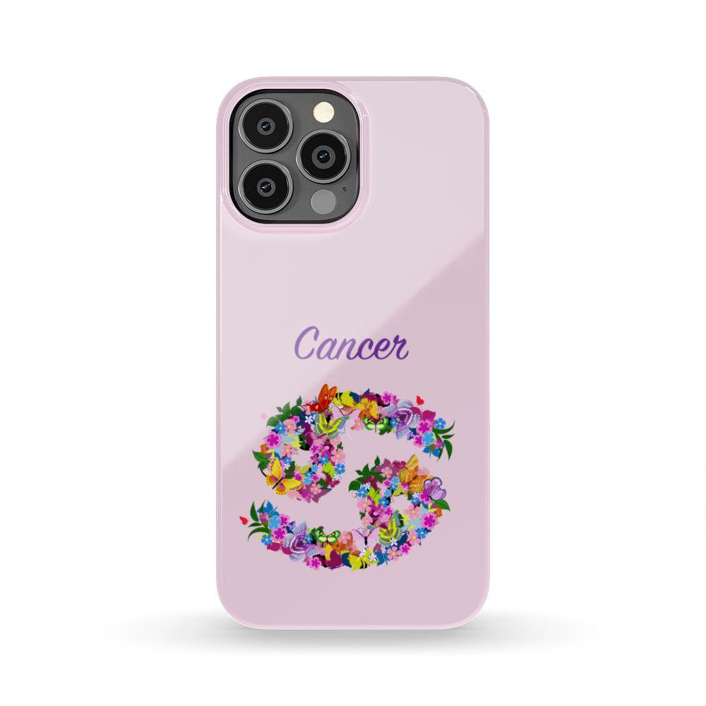 Cancer Floral Phone Case