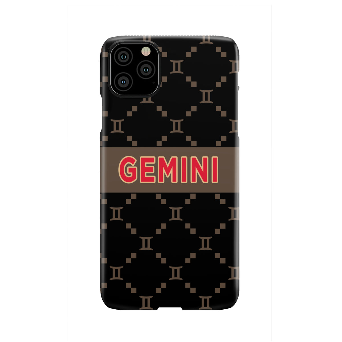 Gemini G-Style Black Phone Case