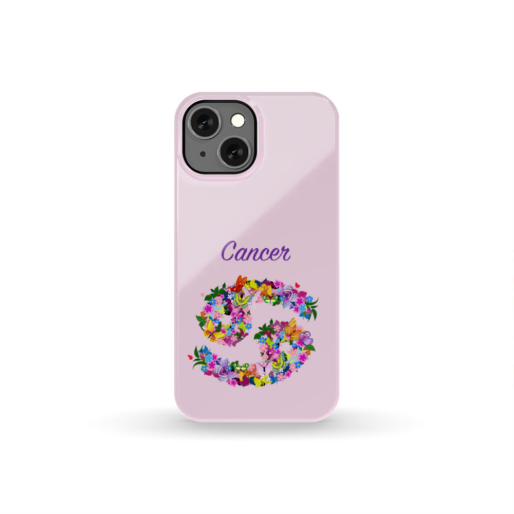 Cancer Floral Phone Case