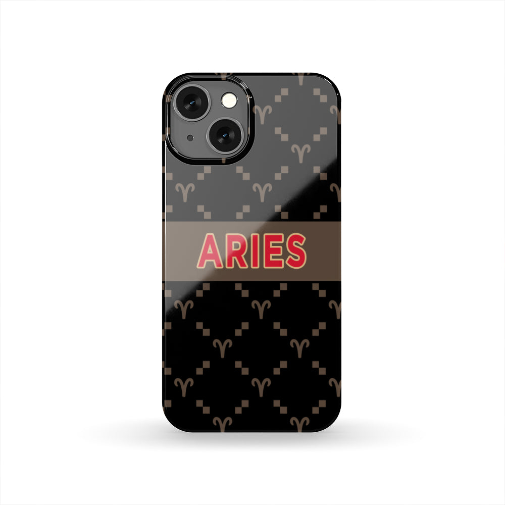 Aries G Style Black Phone Case