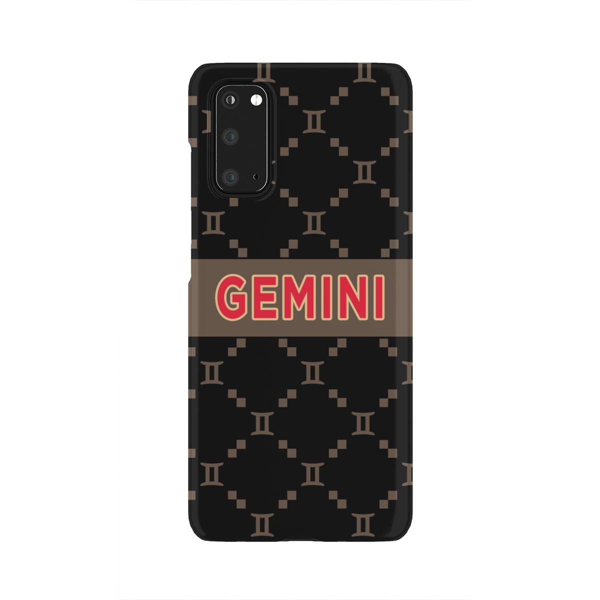 Gemini G-Style Black Phone Case