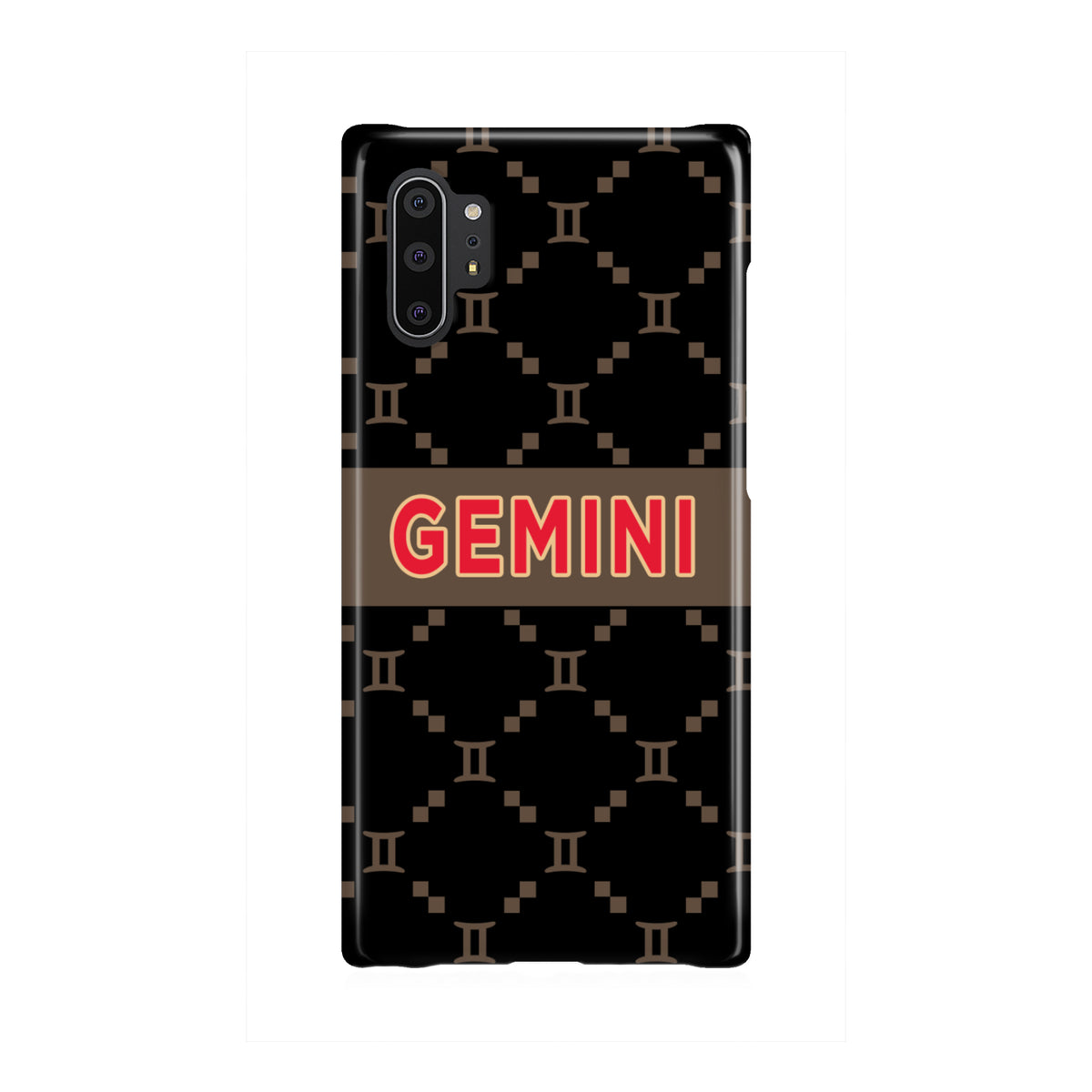 Gemini G-Style Black Phone Case