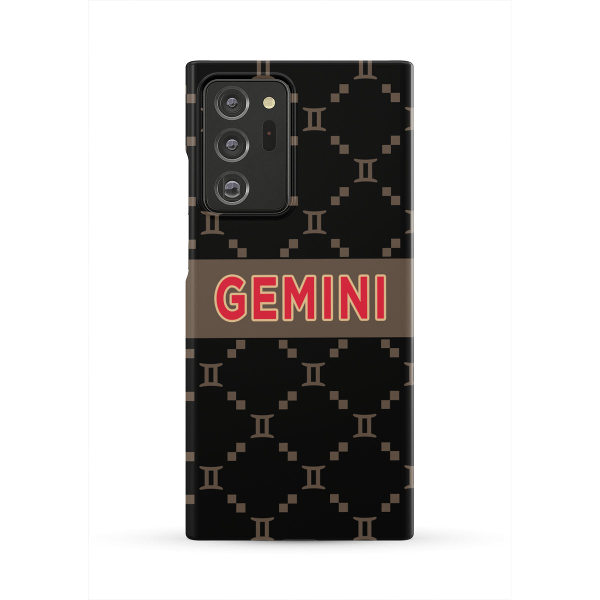 Gemini G-Style Black Phone Case