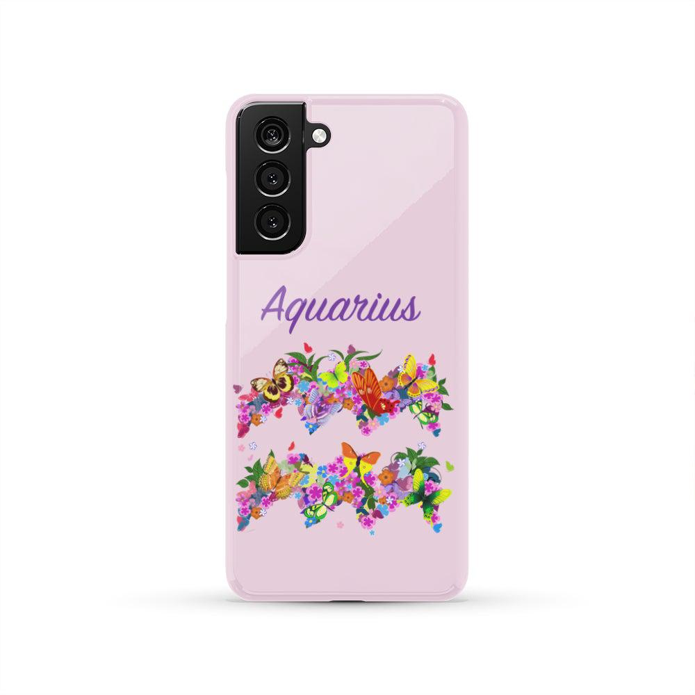Aquarius Floral Phone Case