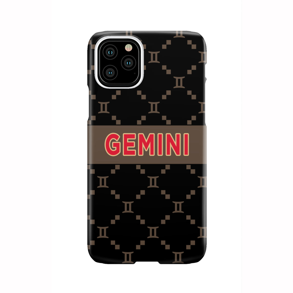 Gemini G-Style Black Phone Case