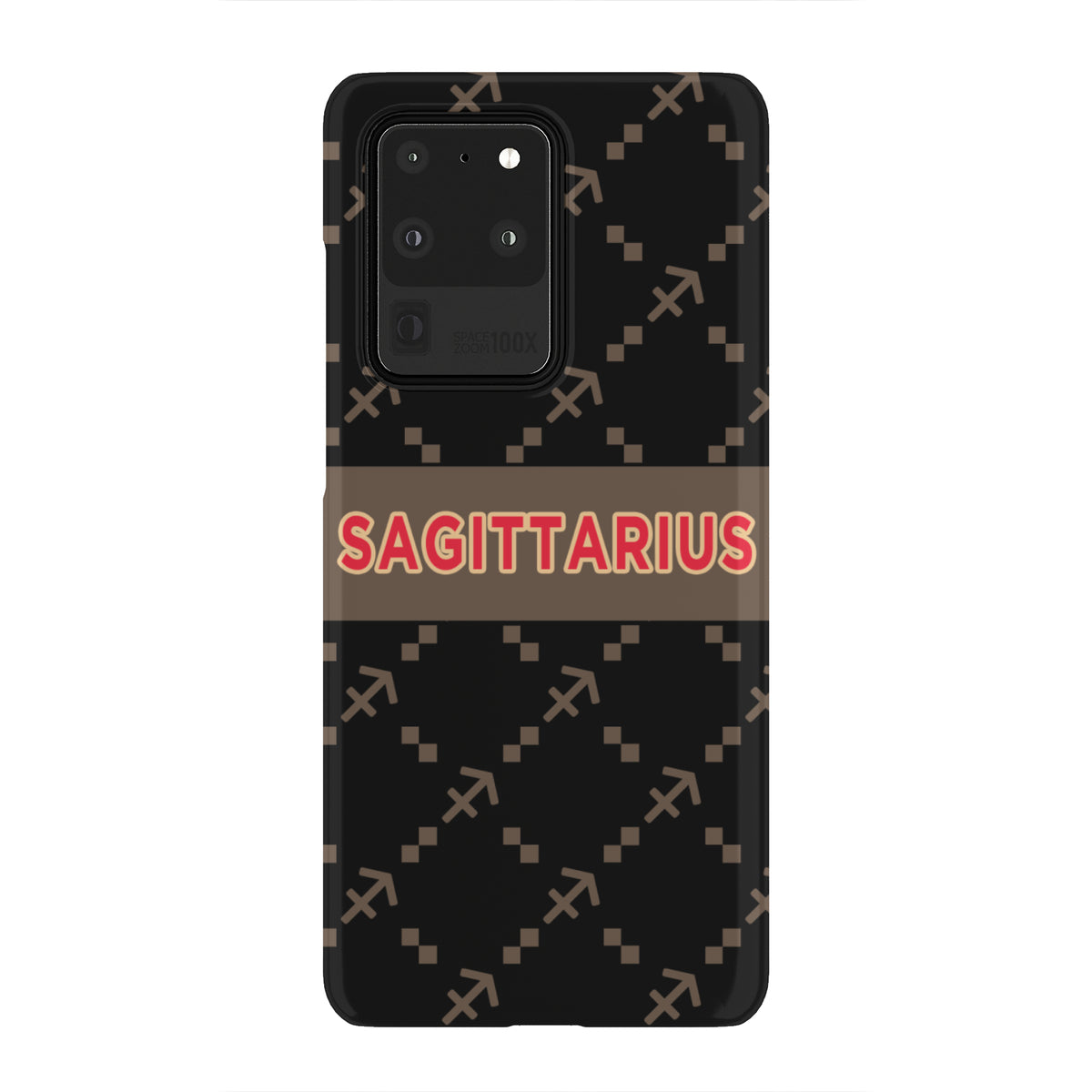 Sagittarius G-Style Black Phone Case
