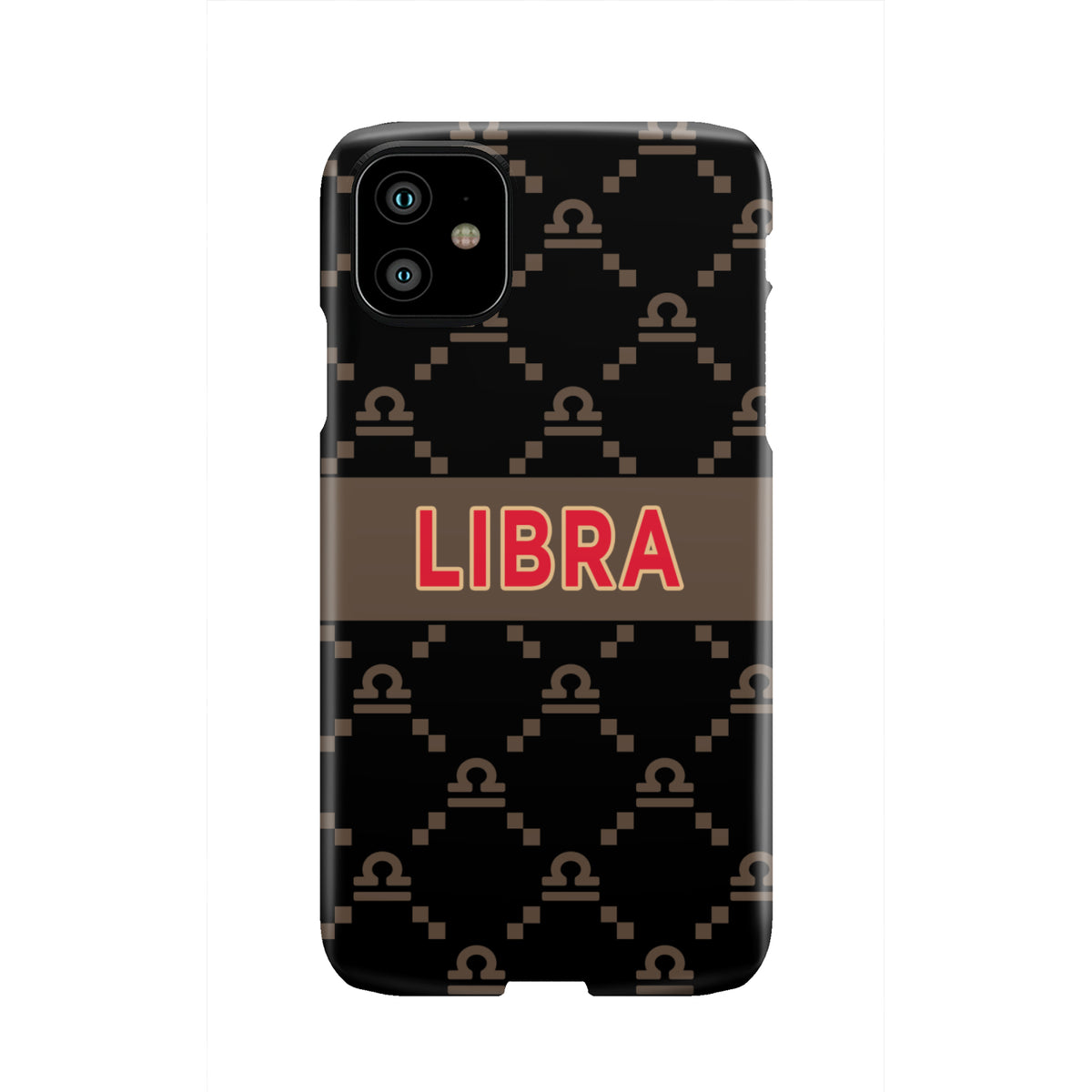Libra G-Style Black Phone Case