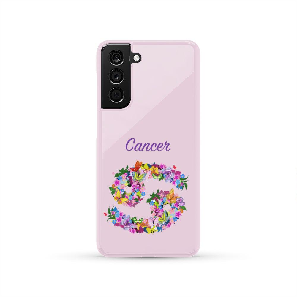 Cancer Floral Phone Case