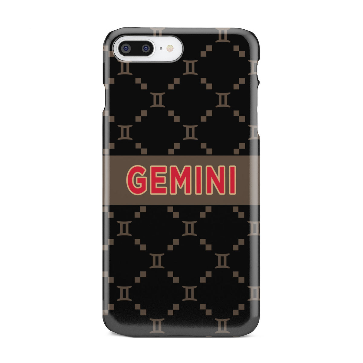 Gemini G-Style Black Phone Case