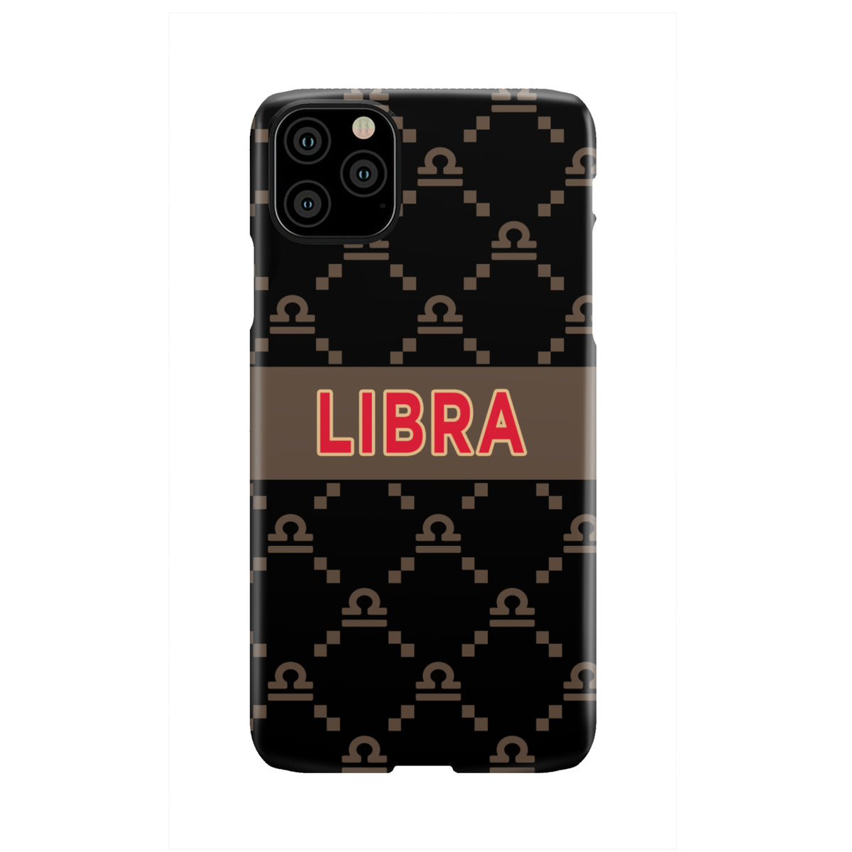 Libra G-Style Black Phone Case
