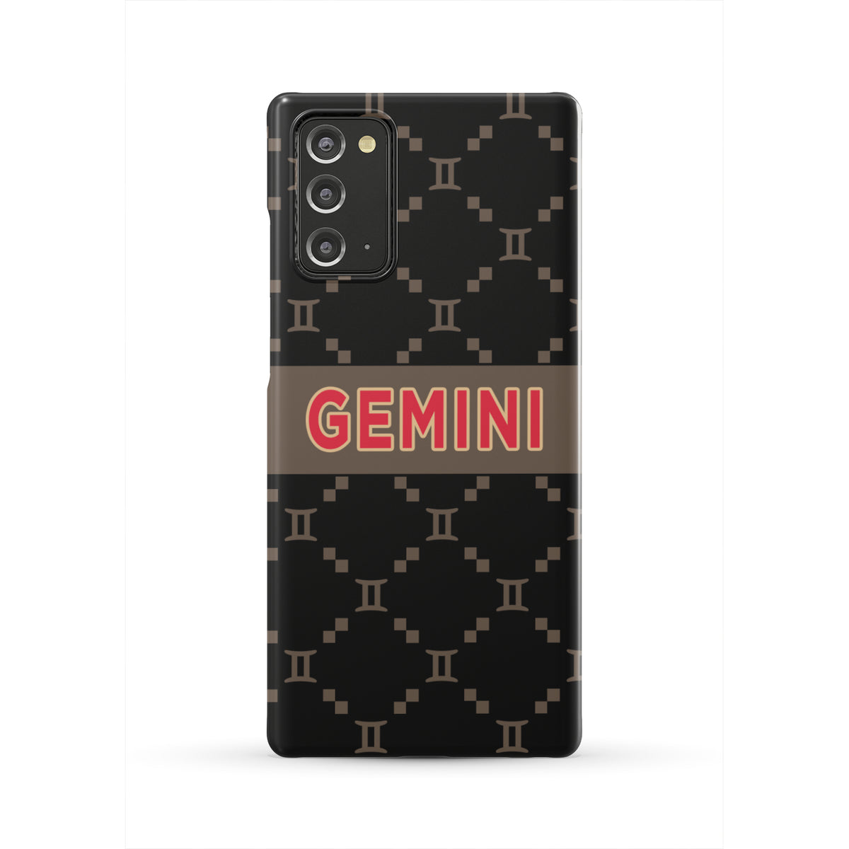 Gemini G-Style Black Phone Case