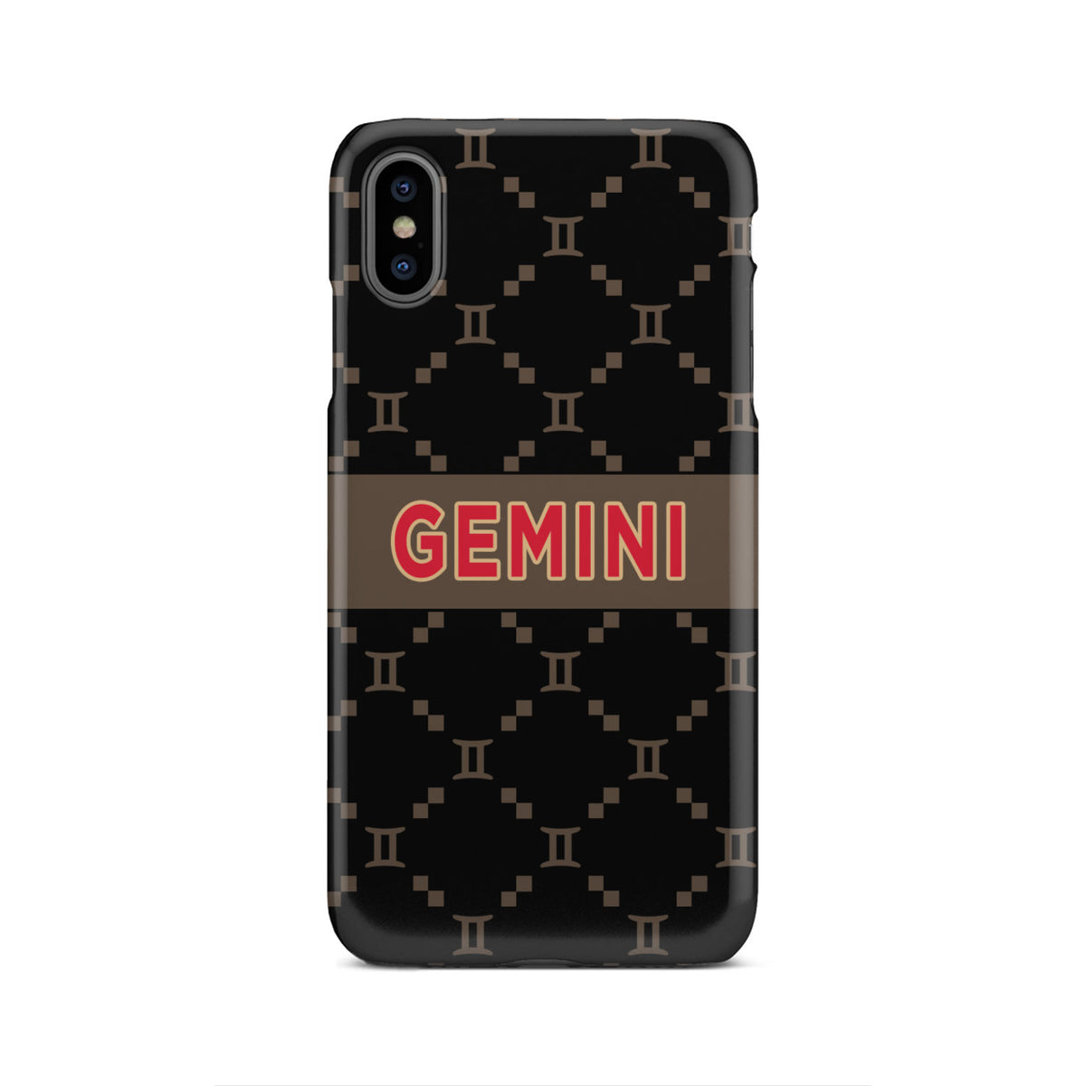 Gemini G-Style Black Phone Case