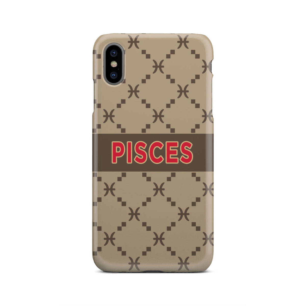 Pisces G-Style Beige Phone Case