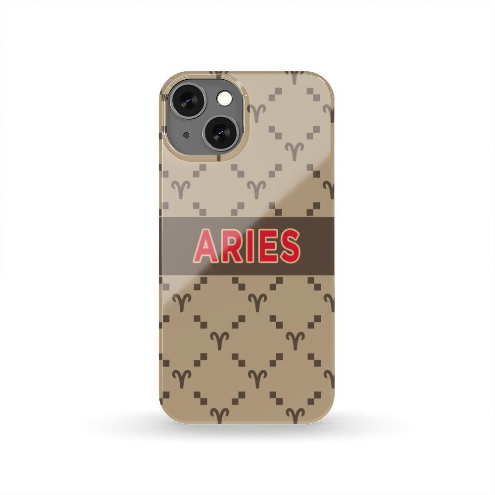 Aries G-Style Beige Phone Case