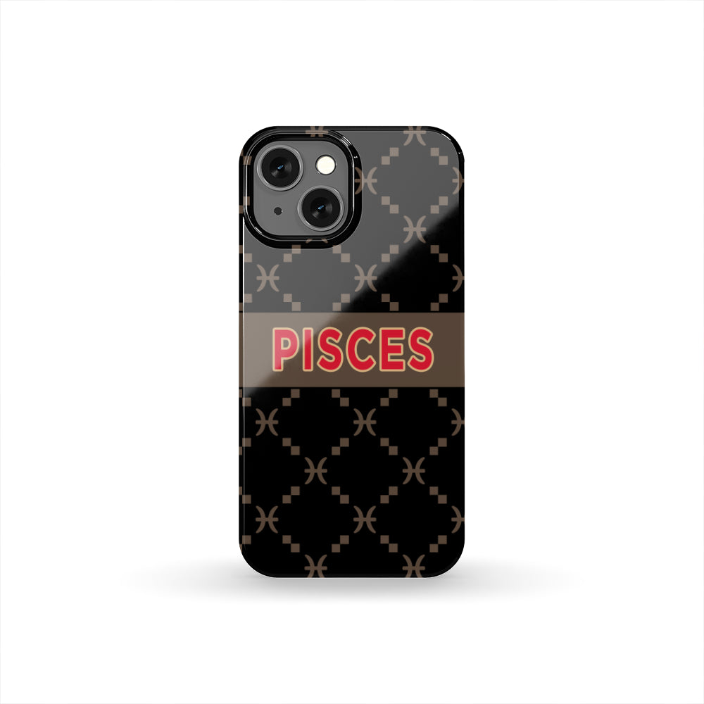 Pisces G-Style Black Phone Case