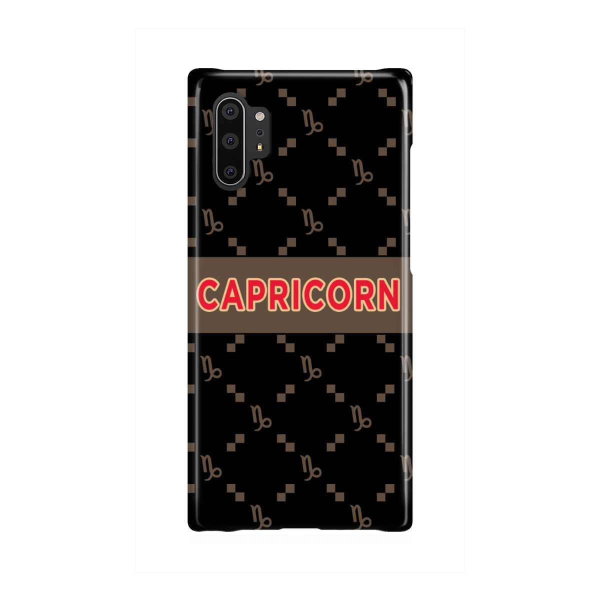 Capricorn G-Style Black Phone Case