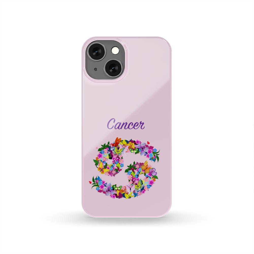 Cancer Floral Phone Case