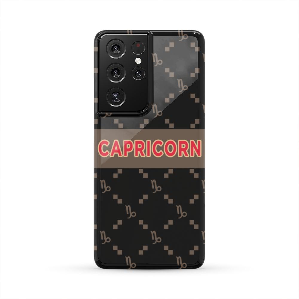 Capricorn G-Style Black Phone Case