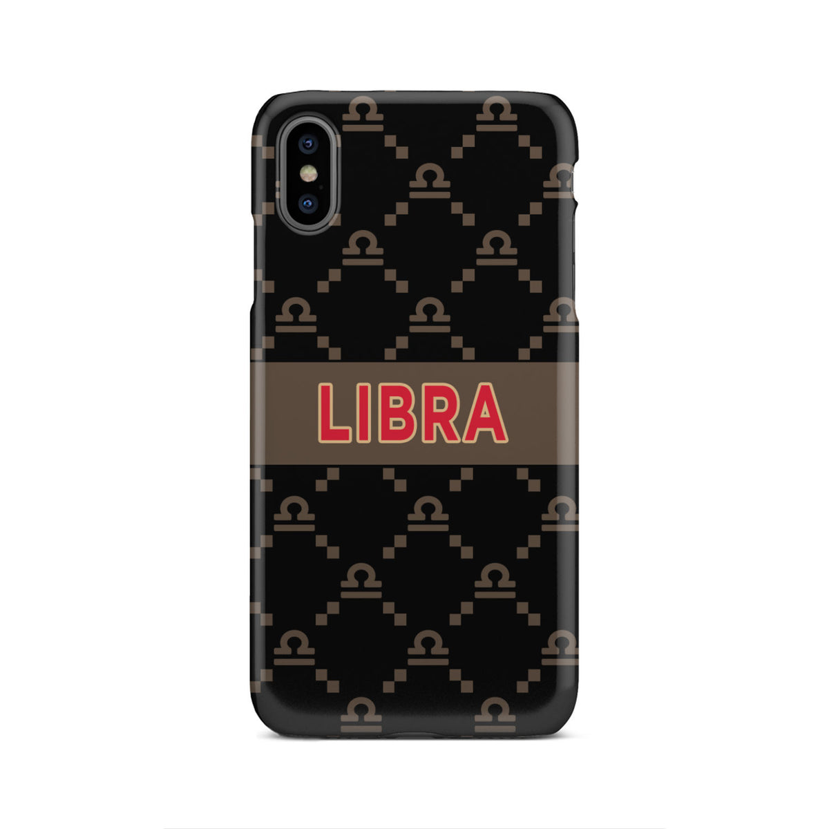 Libra G-Style Black Phone Case
