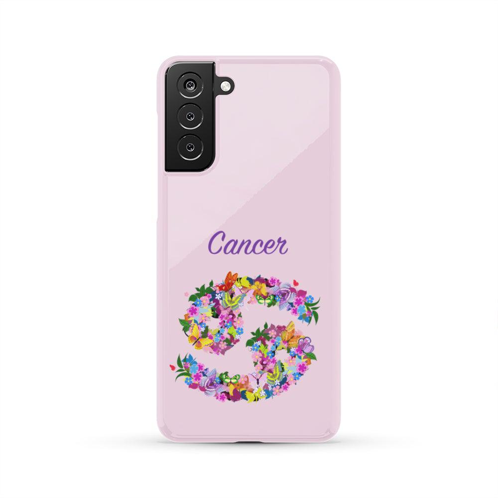 Cancer Floral Phone Case