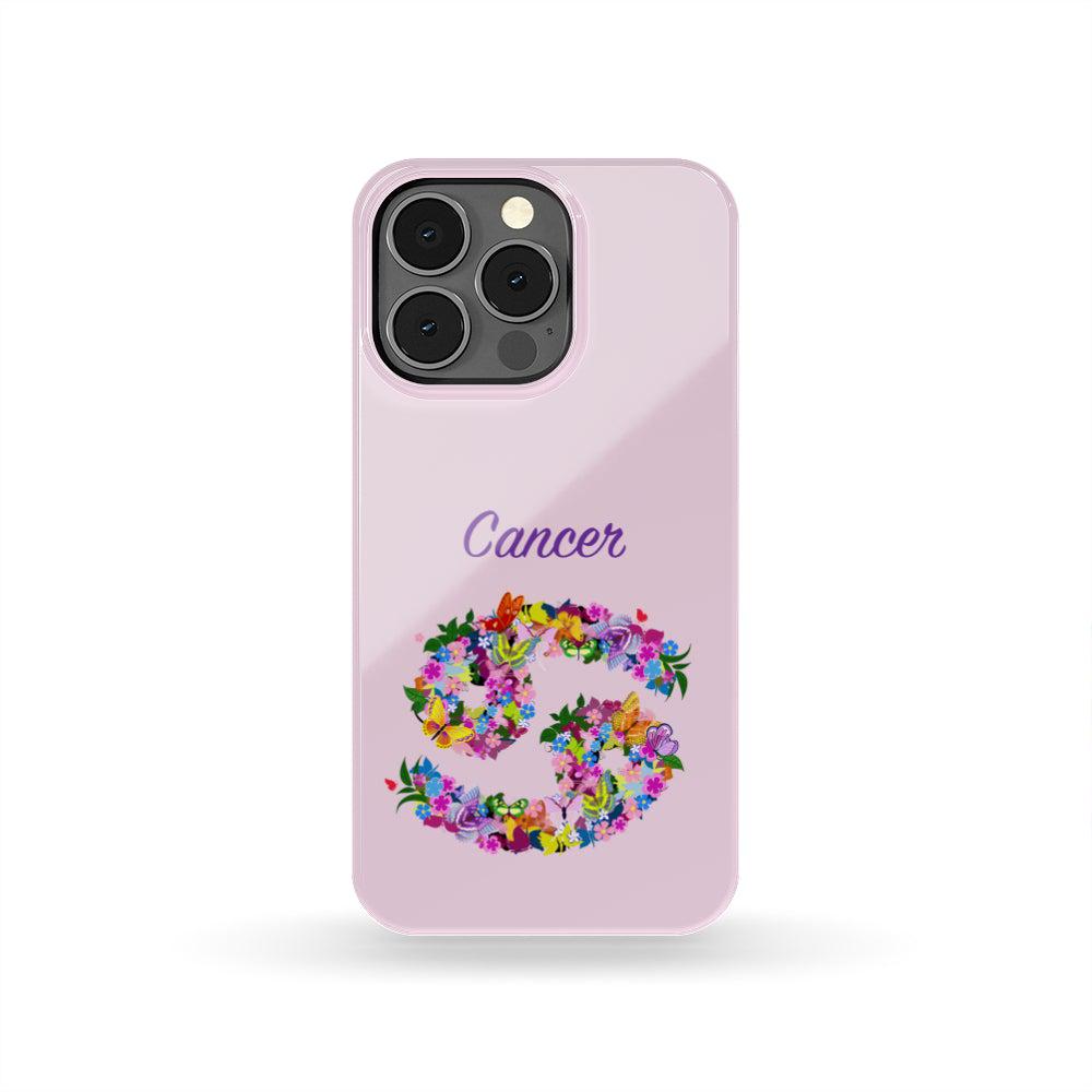 Cancer Floral Phone Case Zodiac Gal