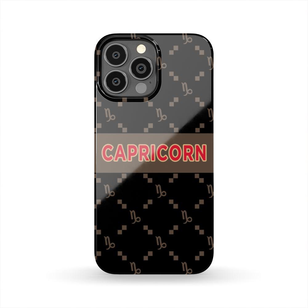 Capricorn G-Style Black Phone Case
