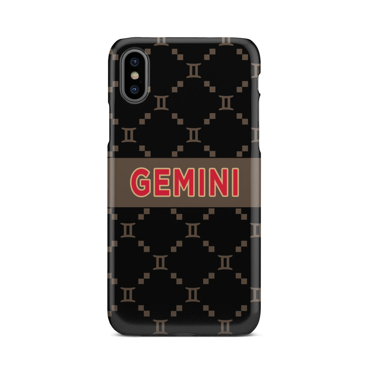 Gemini G-Style Black Phone Case
