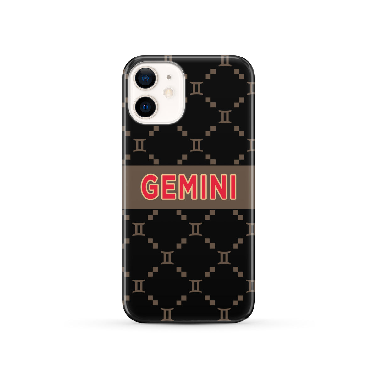 Gemini G-Style Black Phone Case
